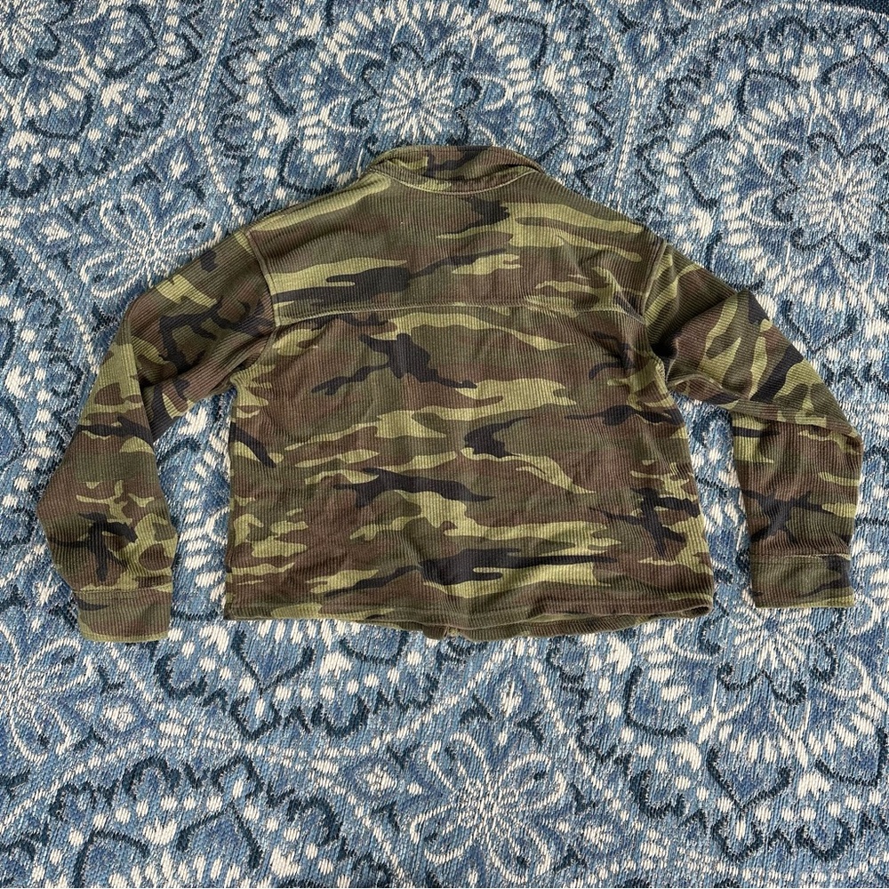 Altrd State Camo Ribbed Oversized Shacket - Picture 4 of 4